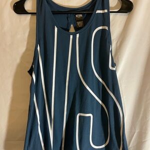 Victoria's Secret Teal Tank Top with White Accents